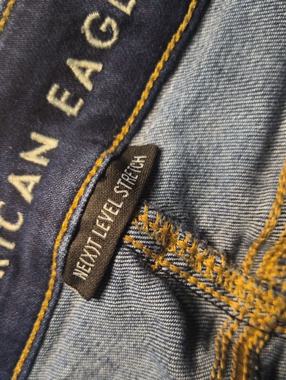 Jegging Next Level Stretch w/30" Inseam American Eagle Women's Size 4 Jeans 834 - Picture 4 of 8